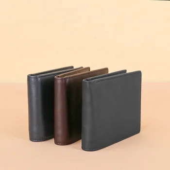 wholesale christmas genuine leather mens wallet gift sets promotion corporate business gift set
