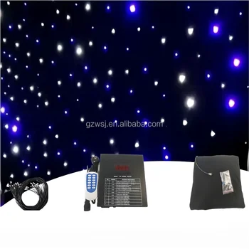 LED star curtainLED star cloth  home party backdrop ceiling decorations curtains for carsa high ceiling curtains