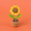 Little sun potted plant-mini yarn pot