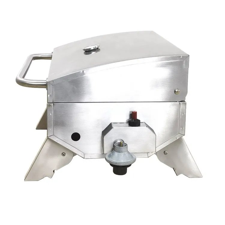 Tabletop Bbq Grill Marine Portable Boat Grill Stainless Steel Gas