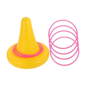 Durable Plastic Indoor Ring Throwing Game New Trend Sensory Training Speed Agility Practice for Children's Trampoline Park