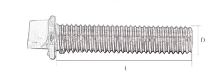 product bulk purchase discount stainless steel 304 316 anti theft triangle head screw-59