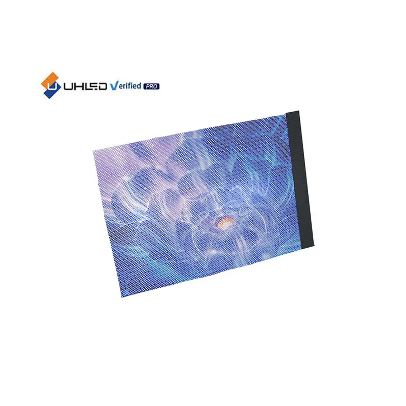 UHLED Transparent Led Film Transparent Glass LED Screen Display LED Crystal Thin Film Screen Transparent Film Screen Glass