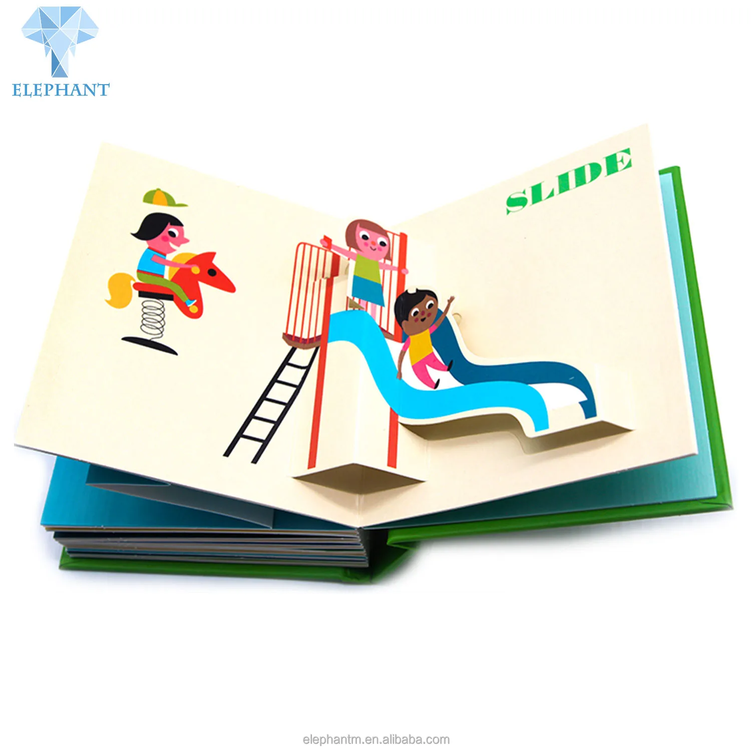 Custom Cute Children Activity Colouring Book For Kids Printing Baby