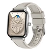 Silver (leather grain gray)