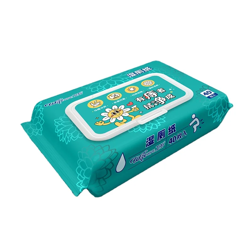 Witch Hazel Flushable Wet Wipes Antiseptic Hemorrhoid Cleanser for Men