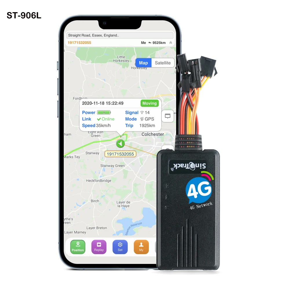 Sinotrack St906l Gps-трек 4g,Локатор Google Map,Сигнал Sos,Удаленное  Отключение Двигателя,Устройство Отслеживания Автомобиля Для Мексики И  Колумбии - Buy Gps Track,Gps Tracking Device,Vehicle Tracking ...