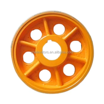 Elevator Main Traction Sheave H422B Lift Pulley Wheel Drive Sheave Elevator Spare Parts OEM Replacement Factory Supplier