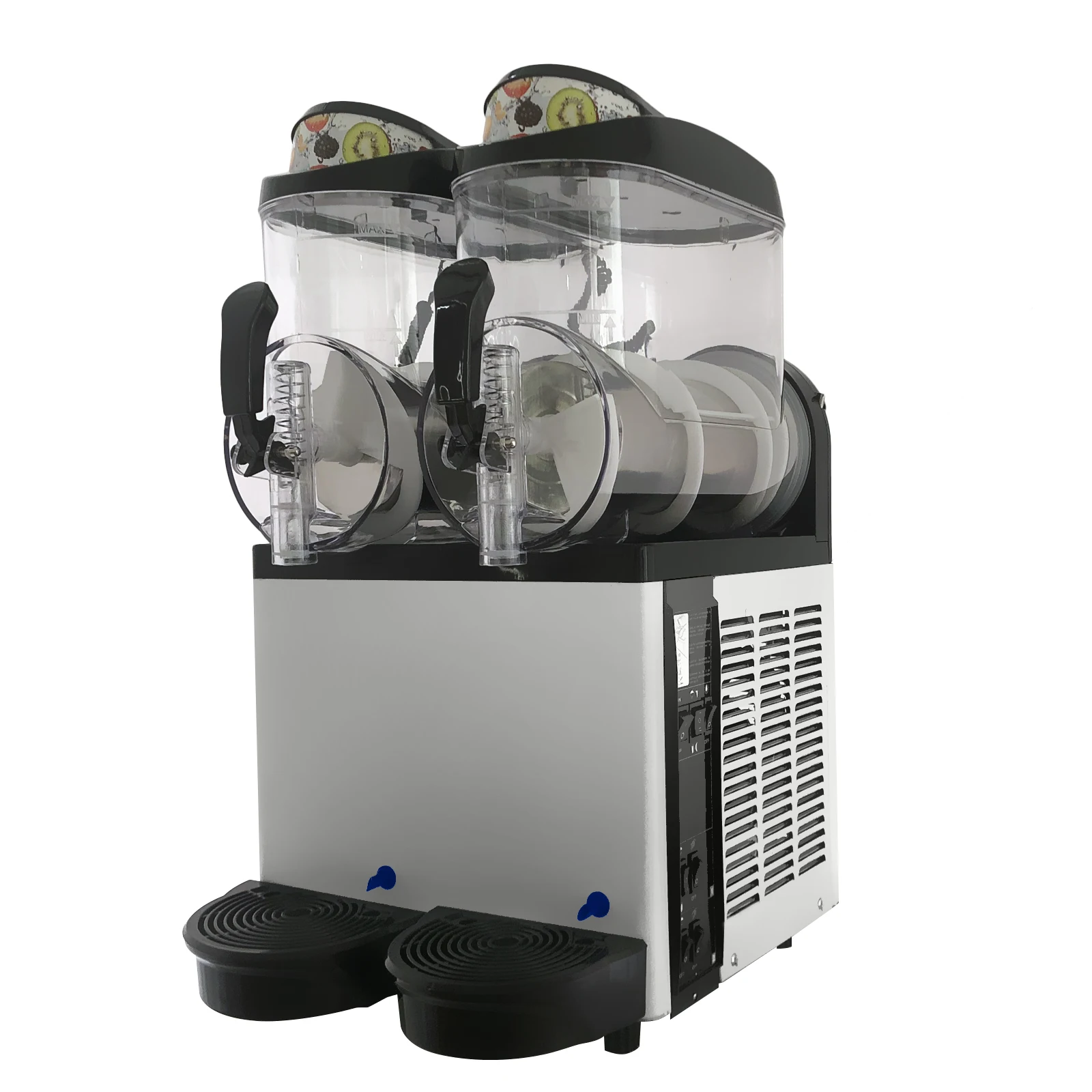 2 Tank Slash Machine Ice Slush Machine Slush Granita Machine for Sale