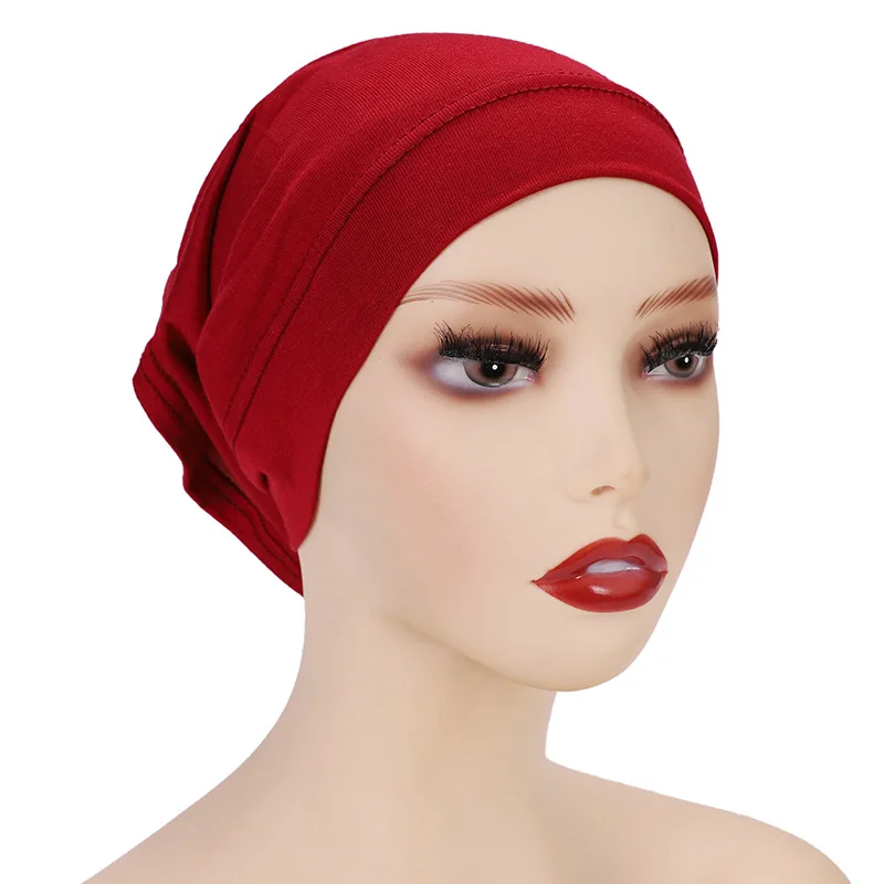 Muslim Underscarf Women Veil Hijab Bonnet Muslim Women Scarf Turbans Head Scarves For Women...