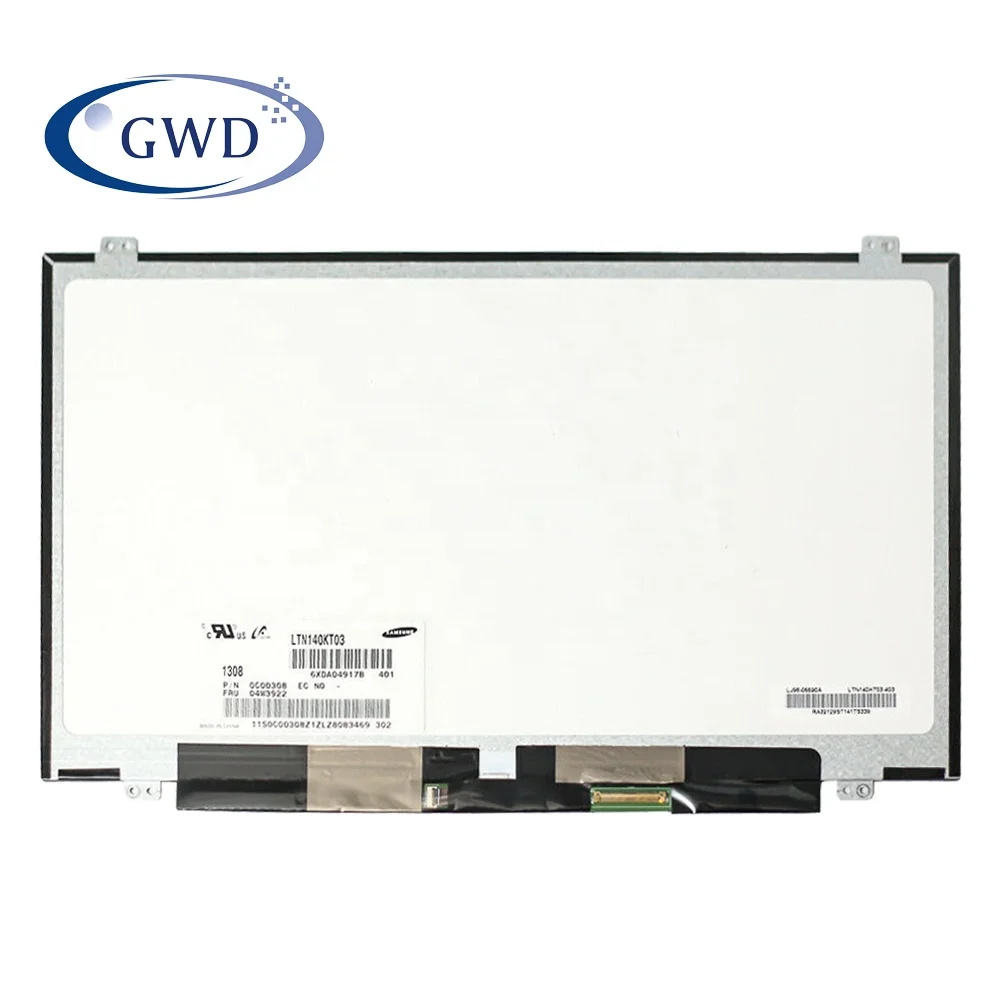 Ltn140kt03 Fit B140rw02 Slim 40pin Lcd 