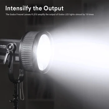 Godox FLS10 Fresnel Lens Light Shaper for Godox LED Video Lights SL60 SL100 SL200 SL300 M200D M300D M600D detail image