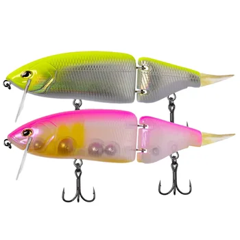 Artificial Hard Bait Plastic Lure Floating Swimbait 165mm 60g / 135mm 33g Multi-segment Bass Bait 38~46 Colors – Soft Lure – view 4