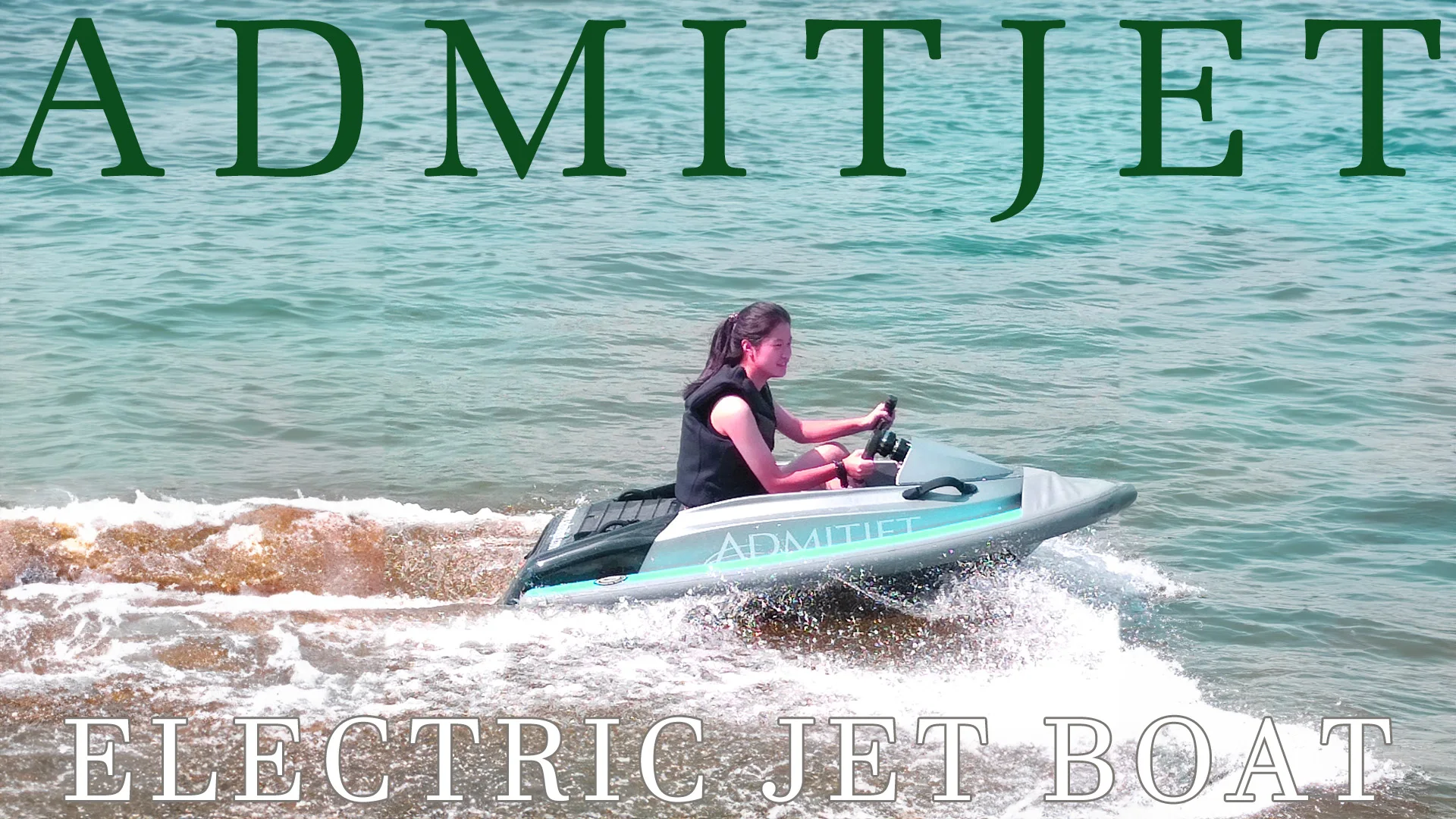 Water Karting Aqua Kart Racing Jet Powered Micro Electric Mini Jet Boat