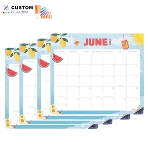 2026-2026 Easy Organizing Magnetic Fridge Calendar Beautiful Monthly Designs Covers March 2026 December 2026 Seasons Clock