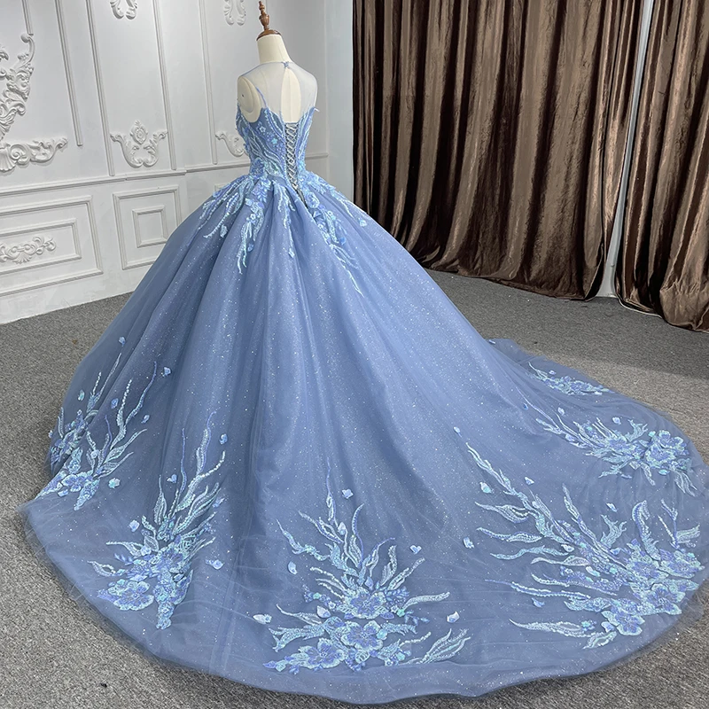 Elegant Blue Evening Gowns by Jancember - Perfect for Weddings