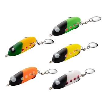 Cheery WEI Mini Thunder Frog 4cm 5g Double Hook Floating Lures Thunder Frog Soft Bait Soft Fishing Lure High Bionic Soft Bait – Soft Lure – view 2