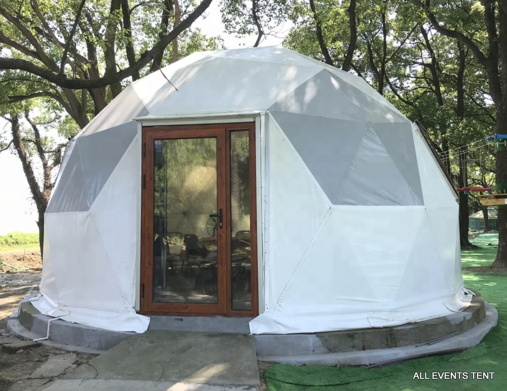 Luxury Small Geodesic Dome Ball Tent Latest Design 6m and 8m for House & Hotel Use