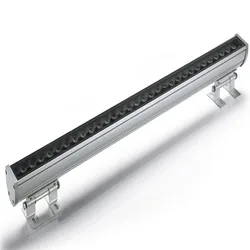 IP65, 1000 мм, водонепроницаемые наружные декоративные светильники для зданий, 36 Вт, светодиодная настенная шайба для отеля