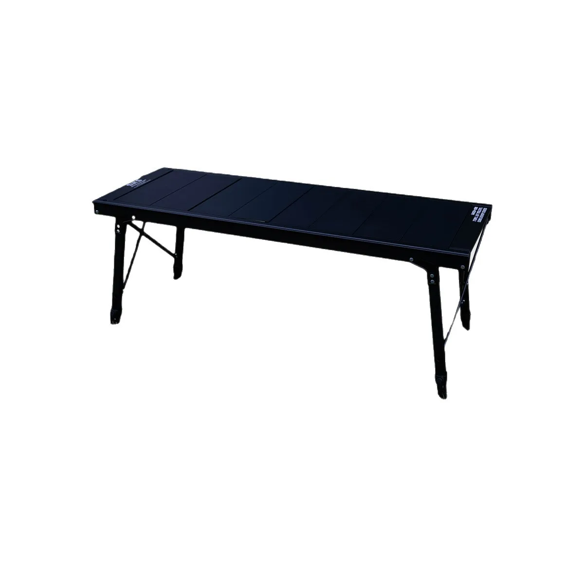 WELLHIKE Adjustable Height Aluminum Folding Camping Table for 4