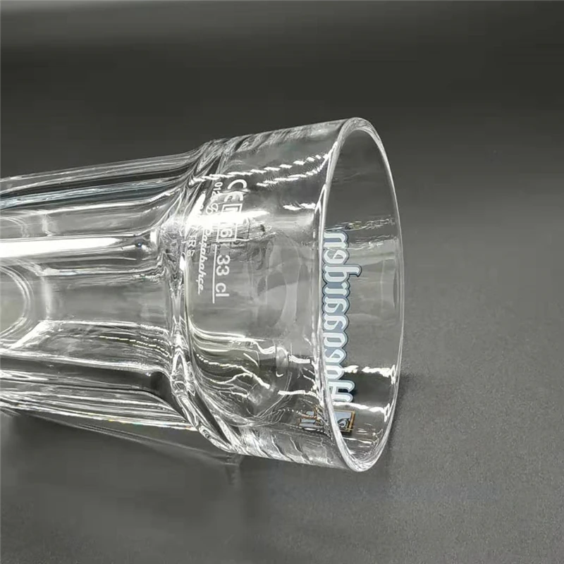High Quality 330ml Hoegaarden Beer Glass Cup Crystal Hoegaarden Glass Beer Cup for Sale