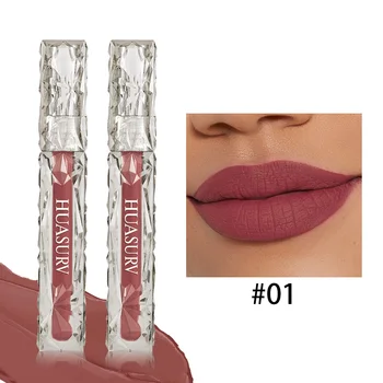 Diamond Mirror Moisturizing Lip Tint Long Lasting Water-based Liquid Lipstick  Sexy Lips Matte Lip Gloss