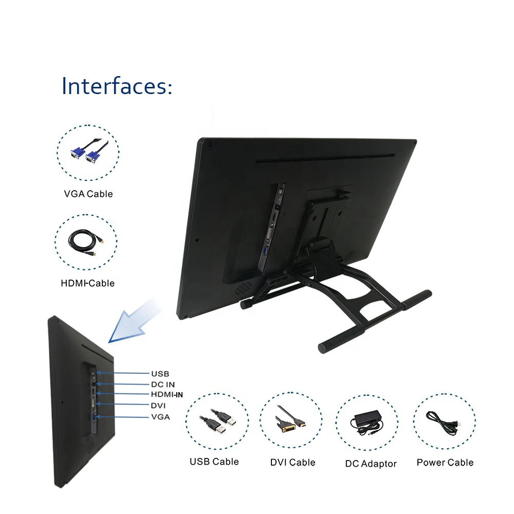 product-ITATOUCH-High Efficiency Drawing Tablet Touch Screen Dual Channel LVDS Graphic Tablet Monito-1