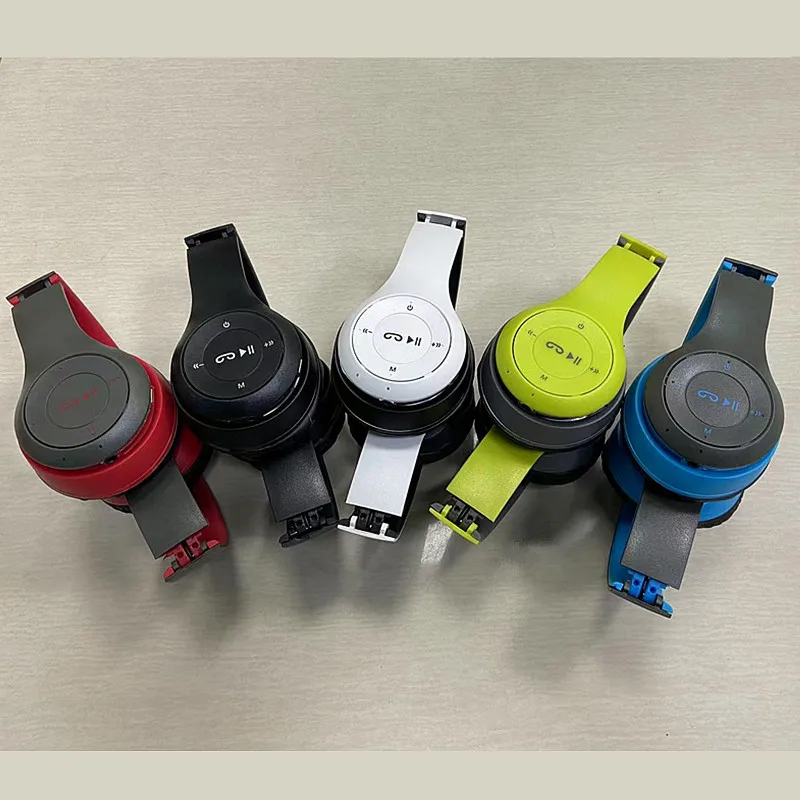 New Version P47 Sample Product Wireless Green Over the Head Earphones Headphone Boat With Logo Wireless Headset