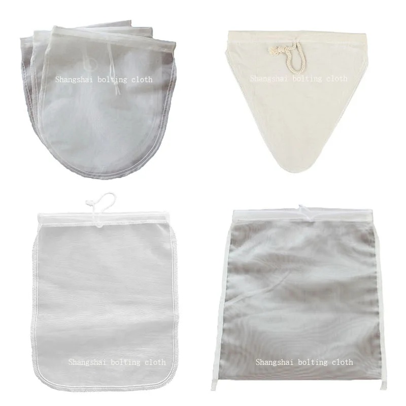 200 Micron 12x12 Inches Food Grade Nylon Mesh Nut Milk Bags Buy