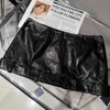 Waxed leather Black
