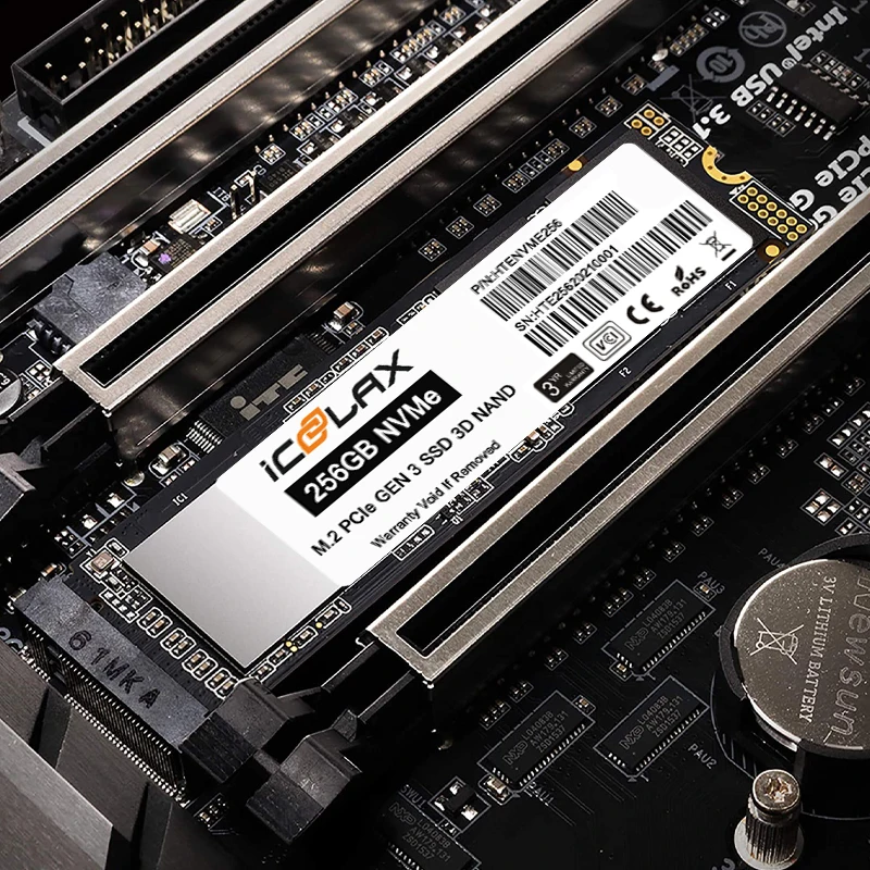 ICOOLAX M.2 Nvme SSD 256GB - High Performance Storage