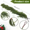 1.8m -30 rattan leaves (excluding bell decoration)