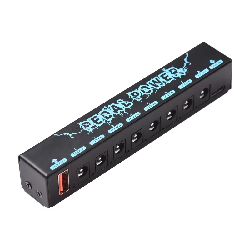 ギターペダルパワーギターエフェクター電源8絶縁DC出力絶縁電源USB IN