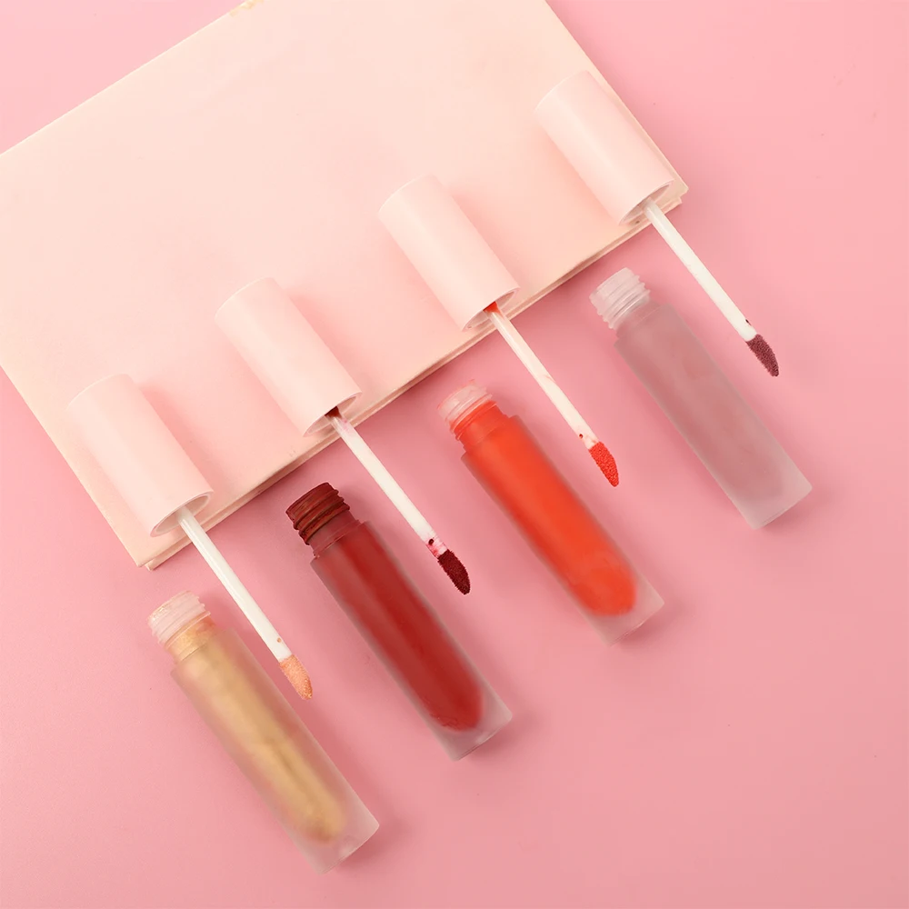 Производство косметики, высококачественный блеск для губ с индивидуальным логотипом, нюдовый блеск для губ