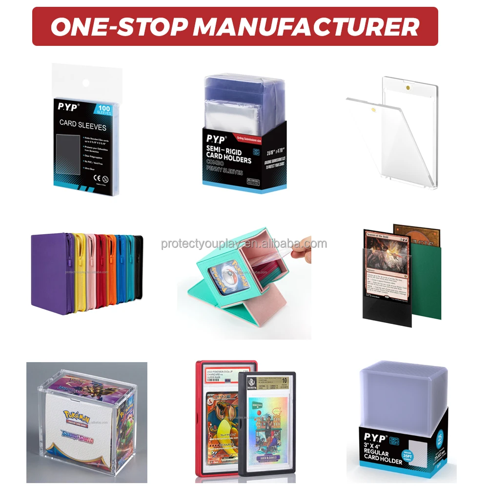 Wholesale PVC 35pt 3x4 Top Loader Card Holder for Trading Cards - Durable  Protectors for Baseball, TCG & Sports Collectibles