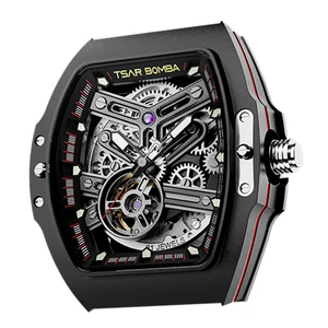 TSAR BOMBA TB-8218 Stainless Steel Interchangeable Watch Case