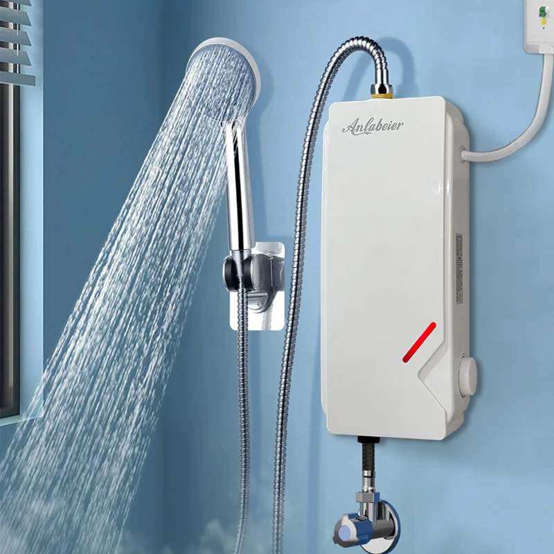 220v 5500w Bath Under Counter Instant Heating Under Sink Mini Size Mini  Tankless Electric Water Heater