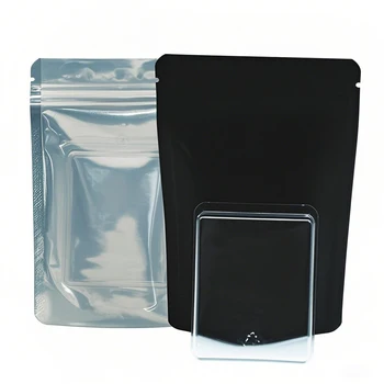 Custom Plastic Tray for Mylar Bag with Ziplock Food Packaging 4*6 Inch Biodegradable Transparent Plastic Tray Aluminum Film Bag