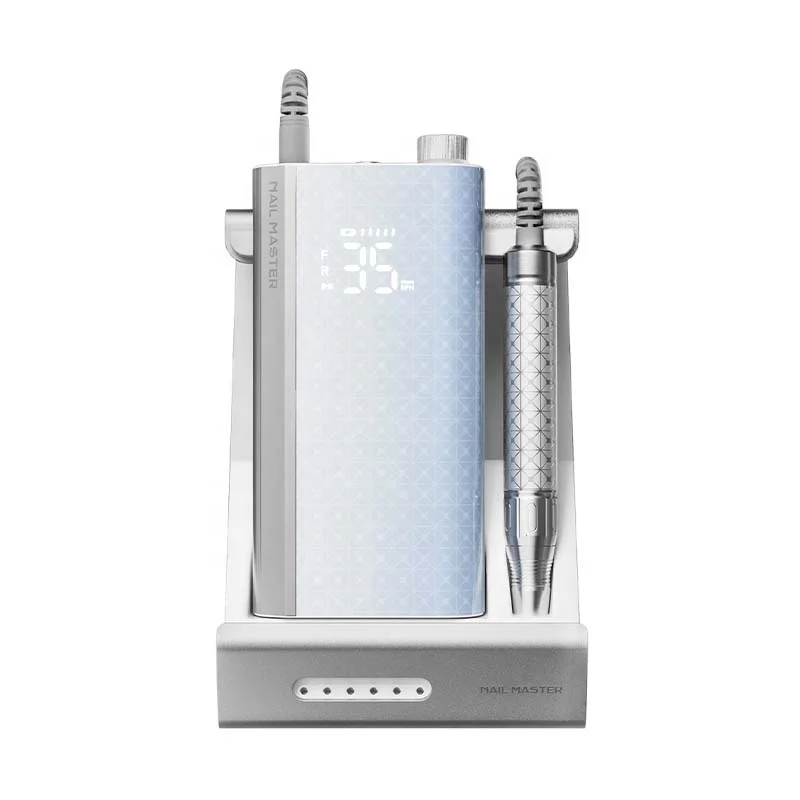 35000rpm Borstlös nagelborrmaskin Trådlös elektrisk nagelutrustning Återladdbar sandskiva och polering för hemmabruk och DIY
