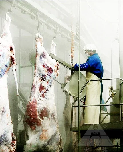Turnkey Halal Kosher Veal Cattle Slaughter Line Complete Cow Slaughterhouse Equipment