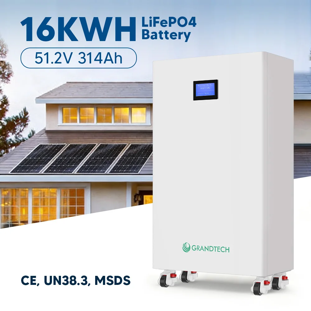 EU STOCK Floor Mounted Active Balance Lifepo4 Lithium Ion Phosphate Solar Storage Battery 48V 51.2V 400AH 20kWH 16kwh 314ah