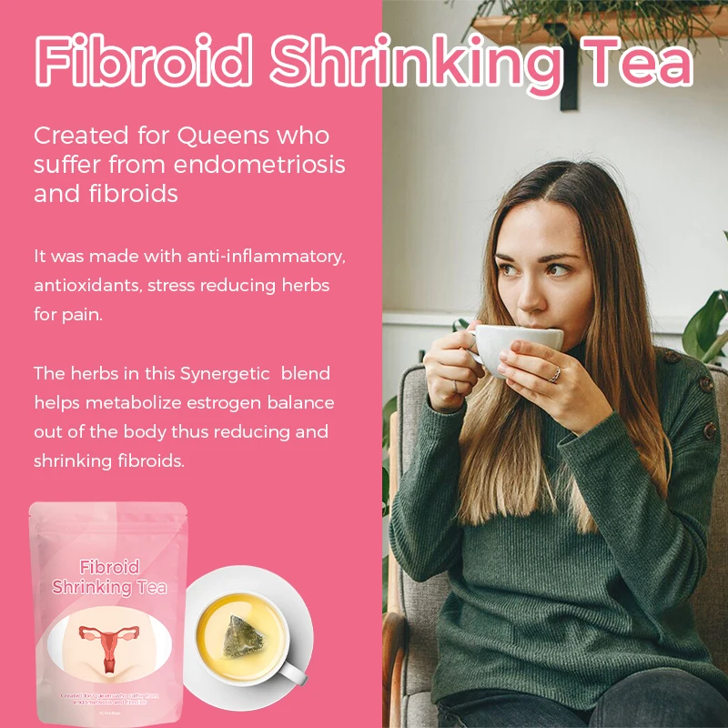 Custom Fibroid Shrinking Support Female Fertility Health Womb Detox Tea Warm Uterus Detox Tea