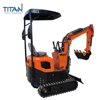 Titanhi OEM Manufacturer TL10E mini digger machine for garden job
