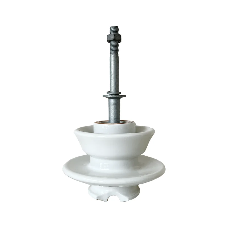 Custom pin type porcelain insulators high voltage ceramic P-20T