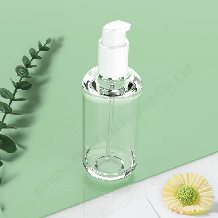 Clear Spray PET Bottle for Liquid Soap, Shampoo and Cosmetics 200ml