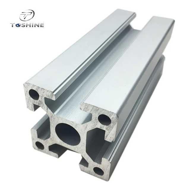 Modular Aluminum Profiles for Machine Guarding Partition Machine Fame Aluminum Extrusions Tubular Framing for Machine Guard