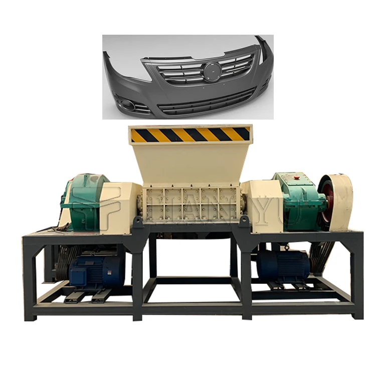 Whole Car Vehicle Windscreen Crusher Machine Recycling