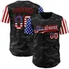 Camuflaje Negro Bandera Americana 03