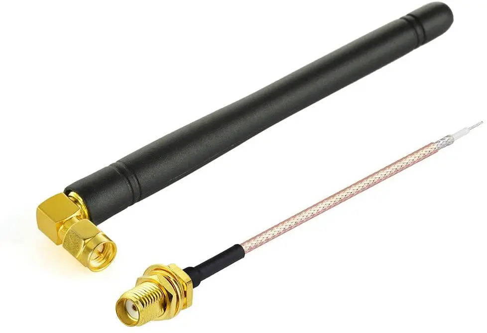 UL listed 50 ohm good quality high temperature RG178 PTFE insulation cable with Ipex1 connector for telecommunication