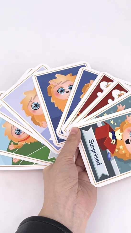 Box Flashcards Custom Design Flash Cards Learning Cards With Cardboard